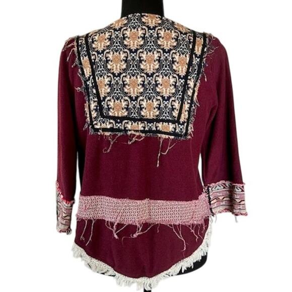 Gimmicks by BKE Boho Embroidered Jacket - Size S - Picture 2 of 4